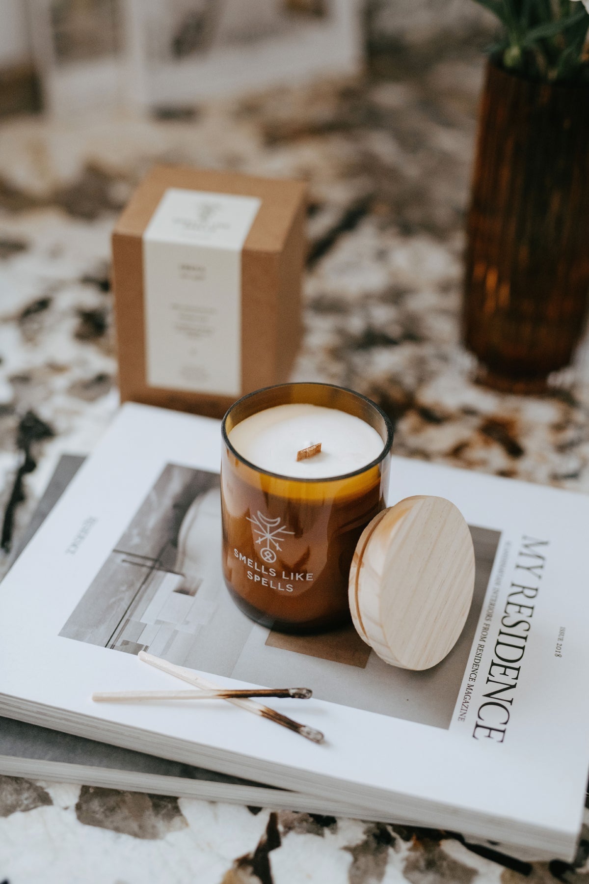 Scented Candle ODIN – Norse-Inspired Soy Wax Candle Smells Like Spells