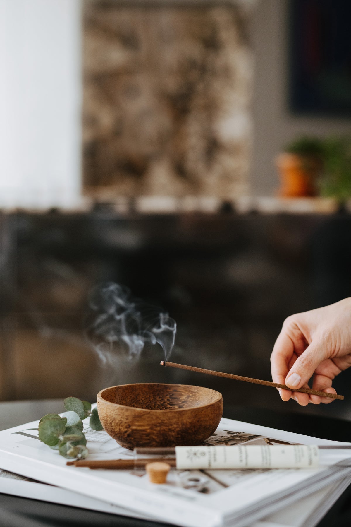 Natural Incense BRAGI – Sandalwood Blend for Creativity Smells Like Spells