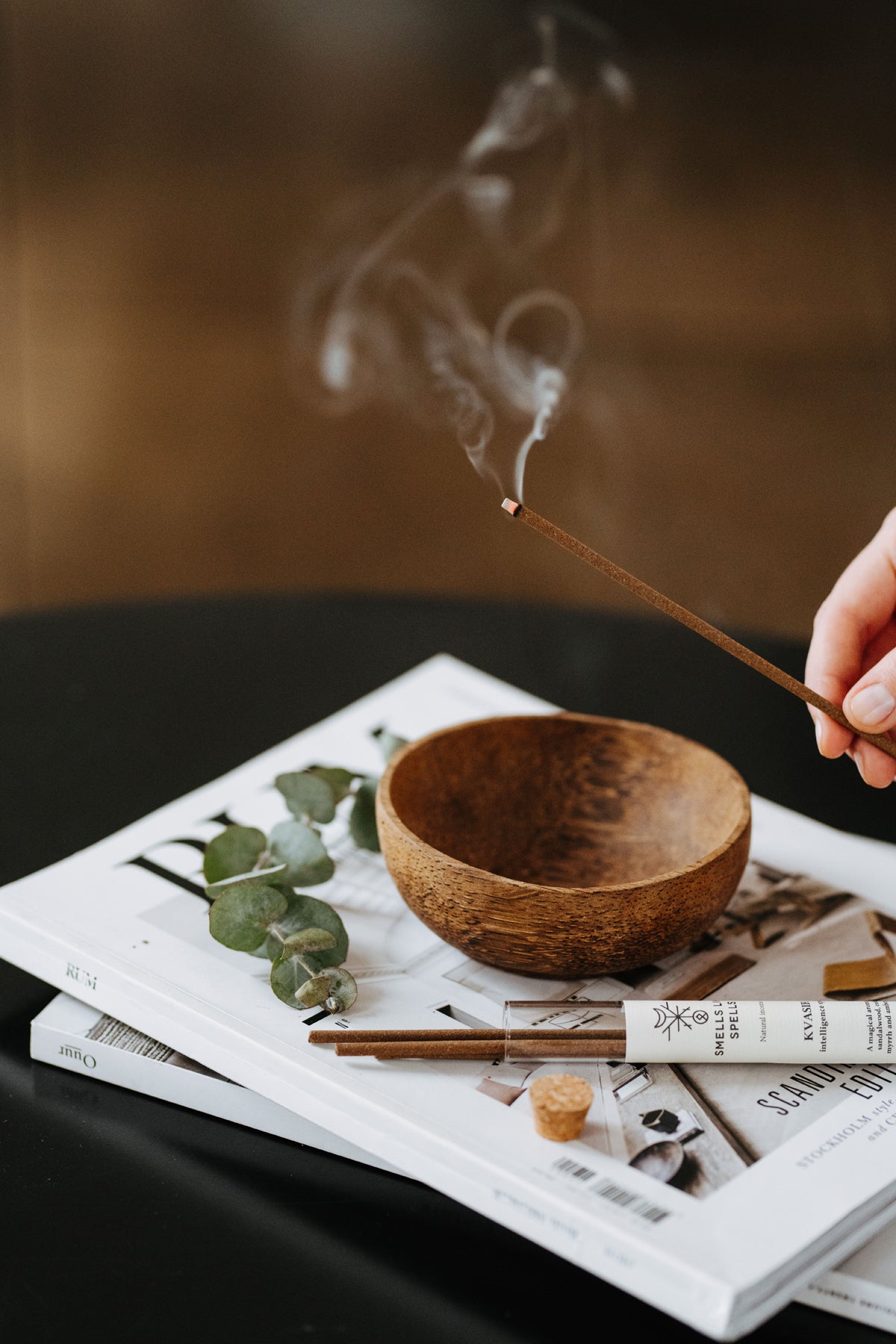 Natural Incense FREYA – Sandalwood & Nag Champa Blend Smells Like Spells
