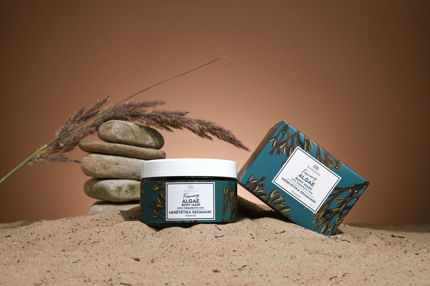 Firming Algae & Mud Body Mask – Anti-Cellulite Treatment (200ml) Magrada Organic Cosmetics
