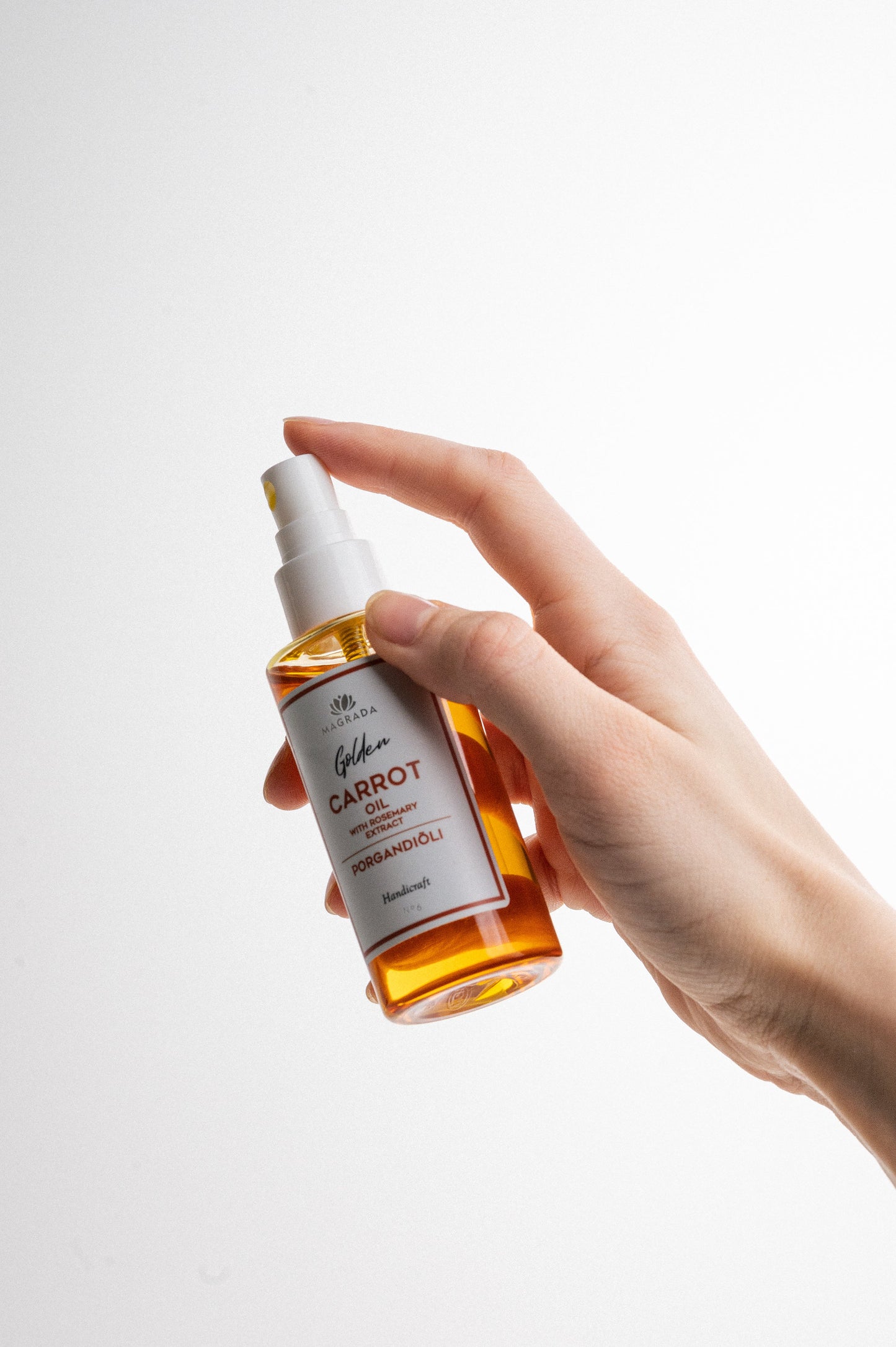 Carrot Oil with Rosemary Extract – 75 ml | Organic Tanning & Skin Nourishing Elixir Magrada Organic Cosmetics