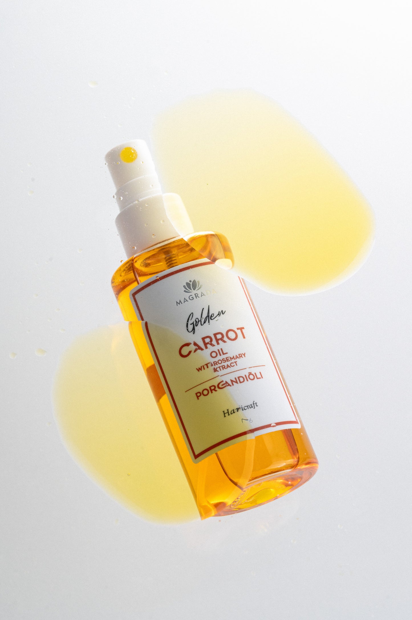 Carrot Oil with Rosemary Extract – 75 ml | Organic Tanning & Skin Nourishing Elixir Magrada Organic Cosmetics