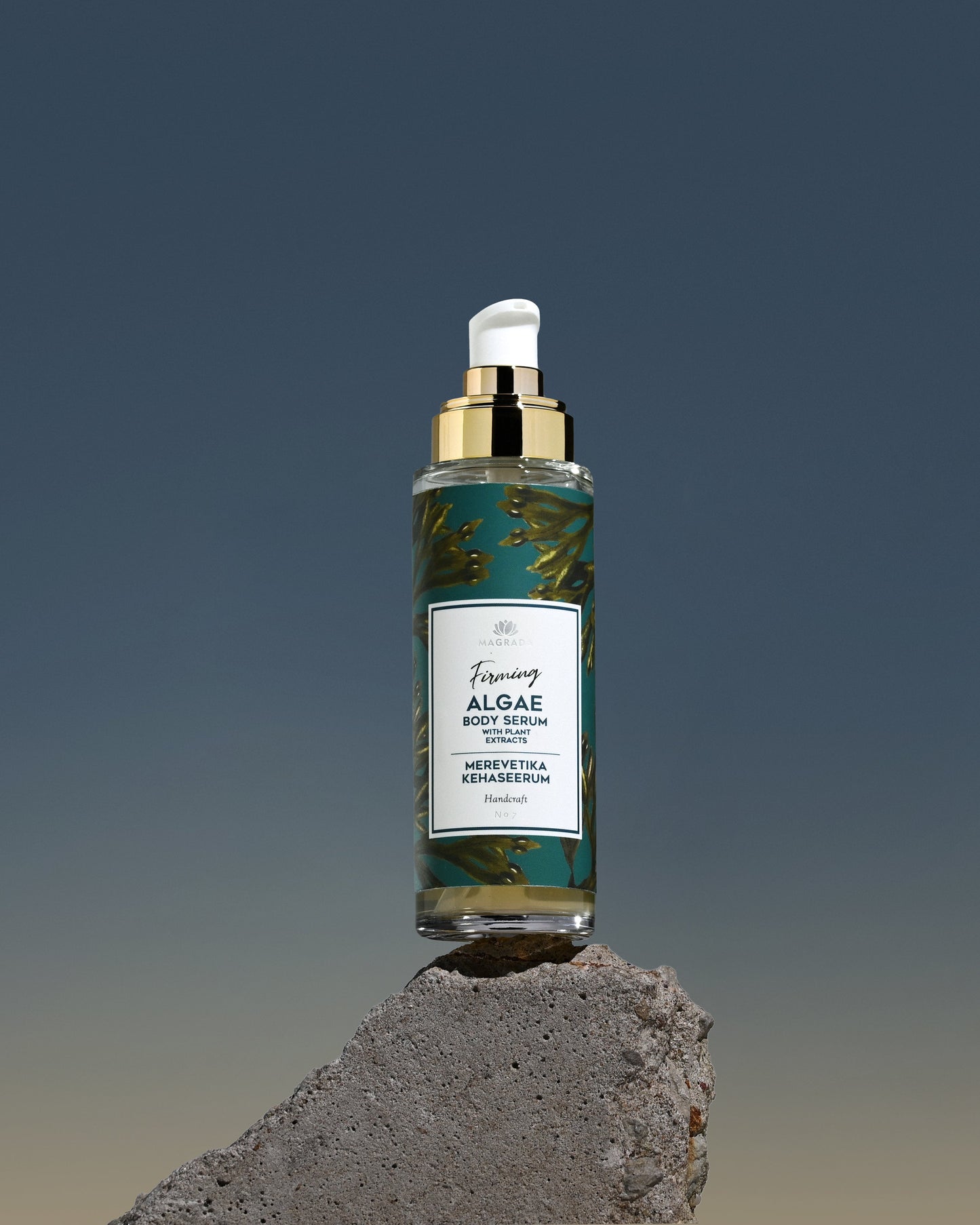 Firming Algae Body Serum with Plant Extracts – 100ml Skin Tightening & Rejuvenation Magrada Organic Cosmetics