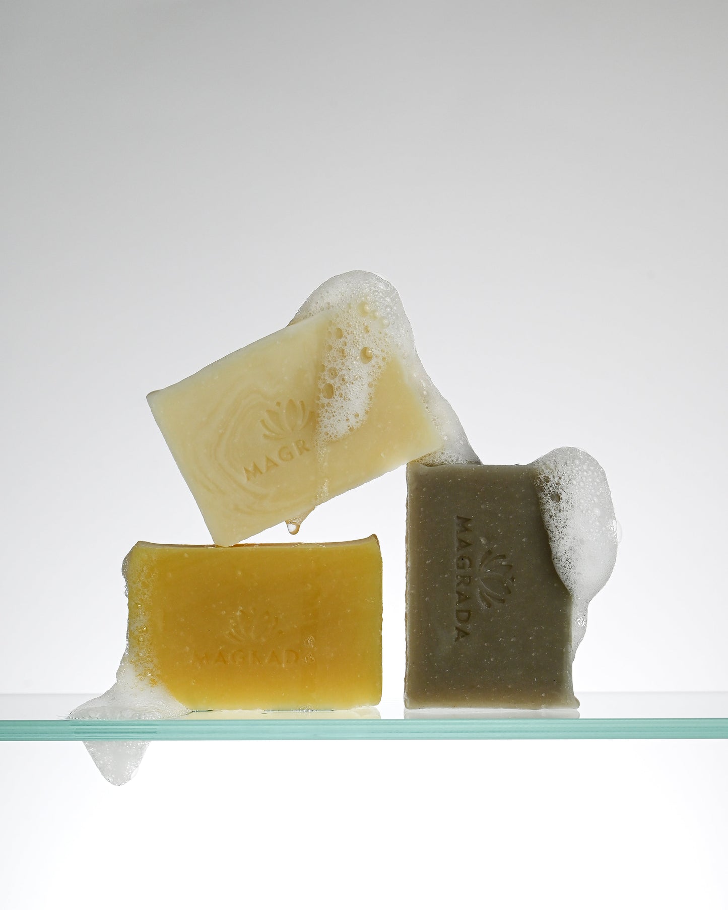Lemon & Mint Organic Soap – Cold-Pressed Bar with Olive & Shea Butter Magrada Organic Cosmetics