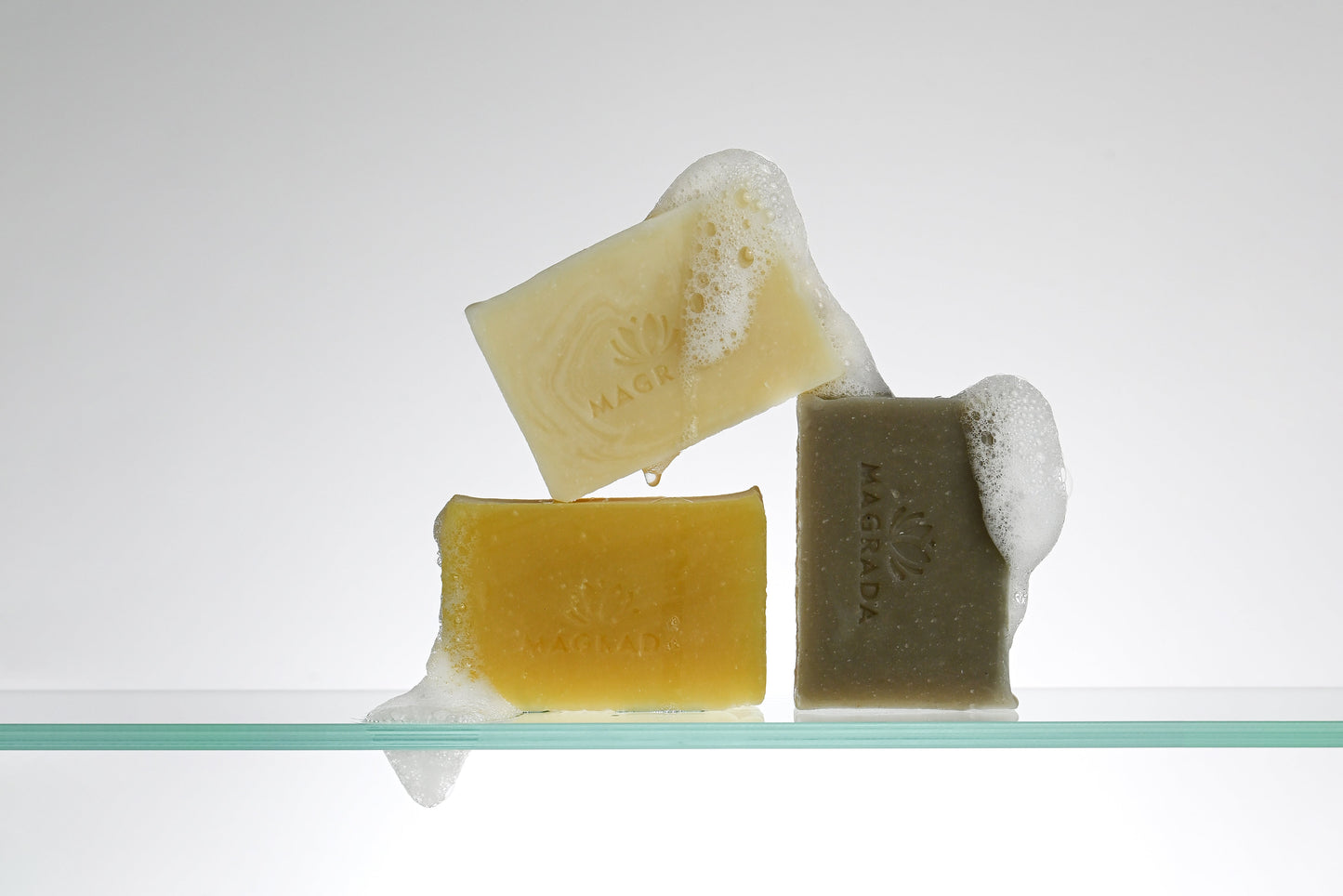 Lemon & Mint Organic Soap – Cold-Pressed Bar with Olive & Shea Butter Magrada Organic Cosmetics