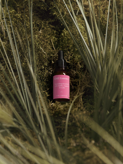 Kmi Essence Nourishing Facial Oil with Jojoba, Argan & Avocado – 20ml Natural Face Care Selfnamed