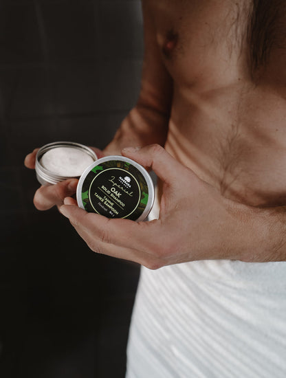 Daily Essentials Gift Set for Men – Oak Shampoo, Solid Shampoo & Shower Gel Magrada Organic Cosmetics